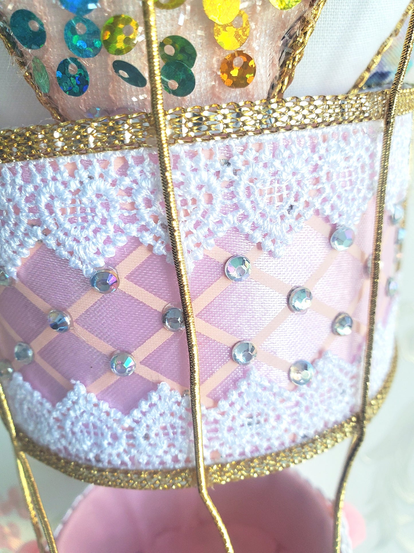 Handmade Pastel Hot Air Balloon Nursery Decor