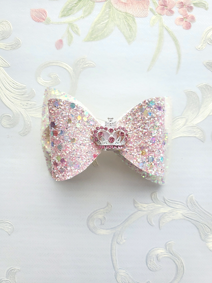 Birthday Confetti Hair Bow for Girls,