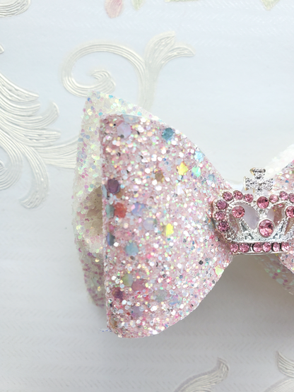 Birthday Confetti Hair Bow for Girls,