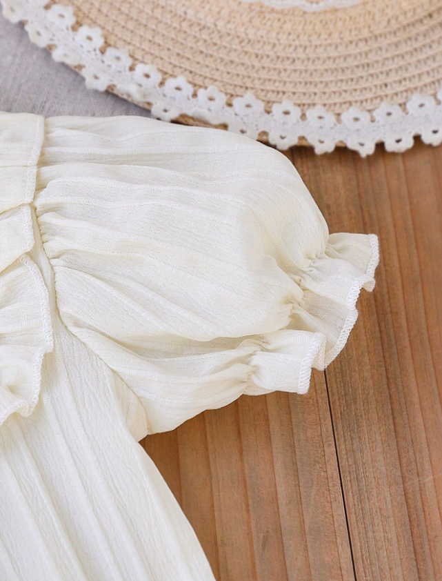 Vintage-Inspired Floral Embroidered Romper
