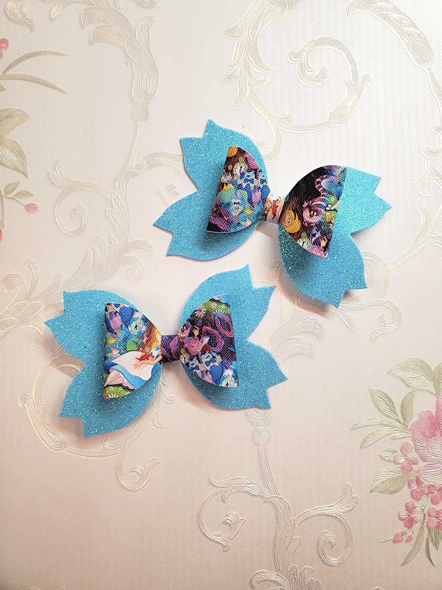 Wonderland Hair Bow for Girls