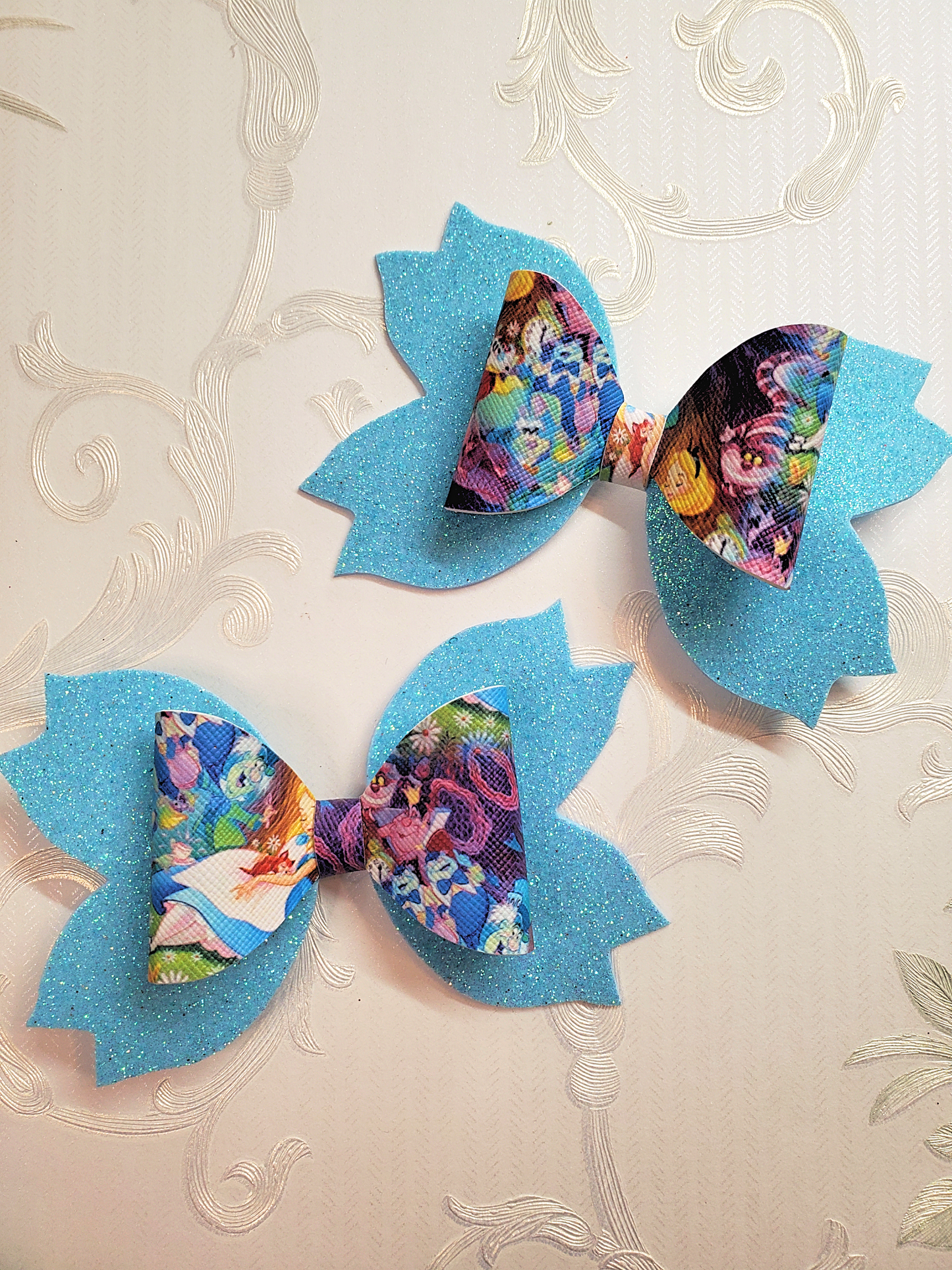 Wonderland Hair Bow for Girls