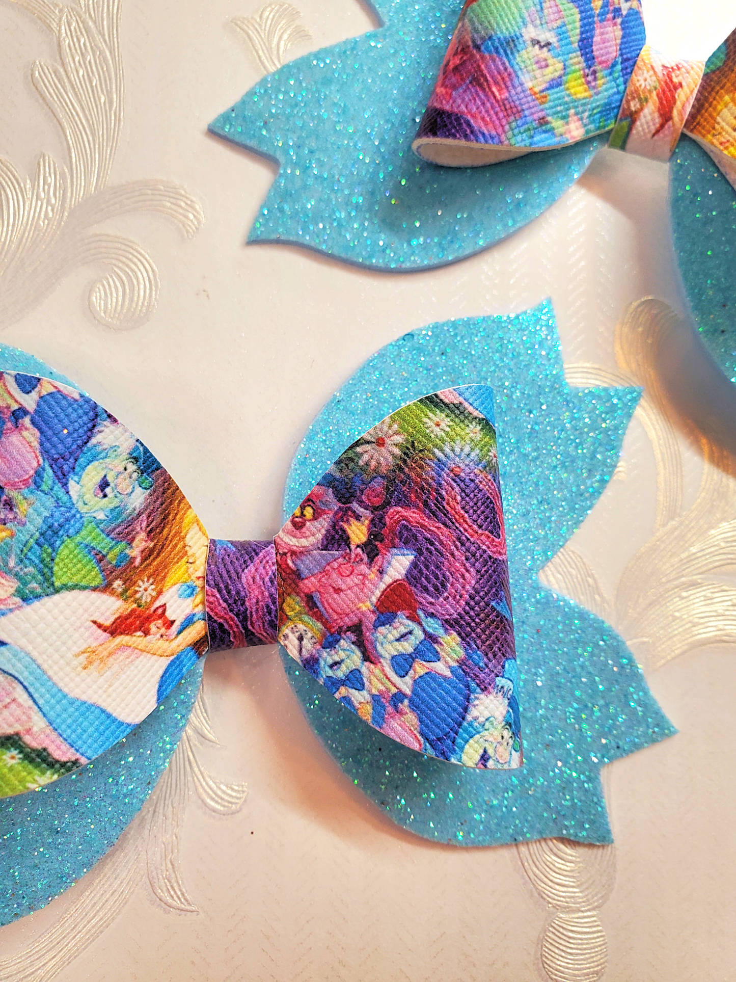 Wonderland Hair Bow for Girls