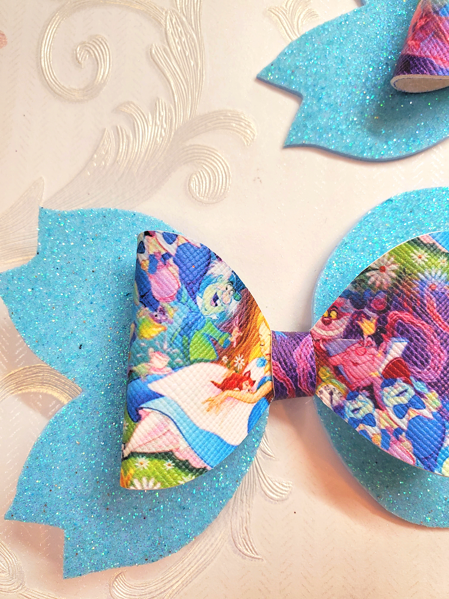 Wonderland Hair Bow for Girls